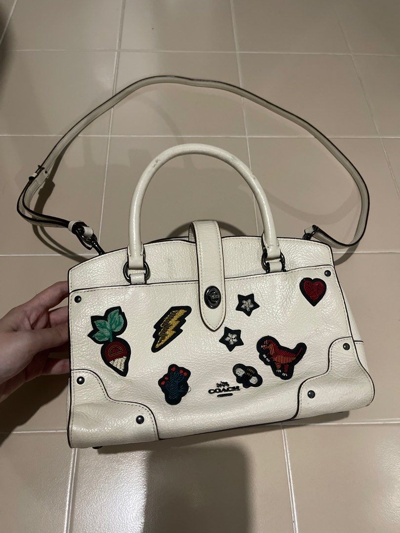 Coach cream cheap crossbody bag