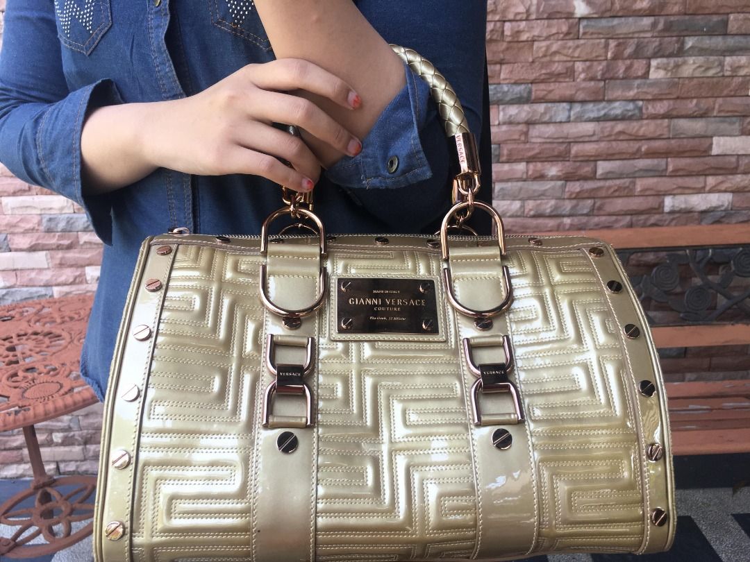 Versace snap out of it bag top