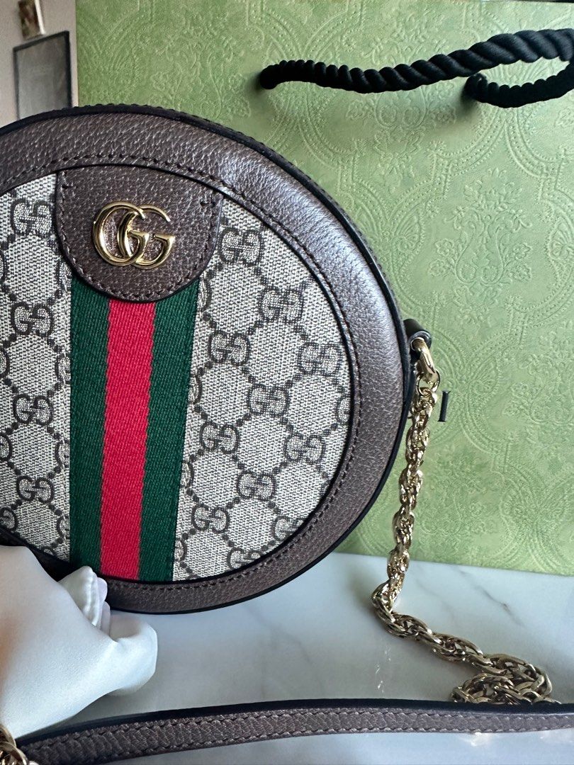 Authentic Gucci Ophidia Round Sling bag Luxury Bags Wallets on Carousell