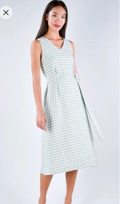 Gingham a 2025 line dress