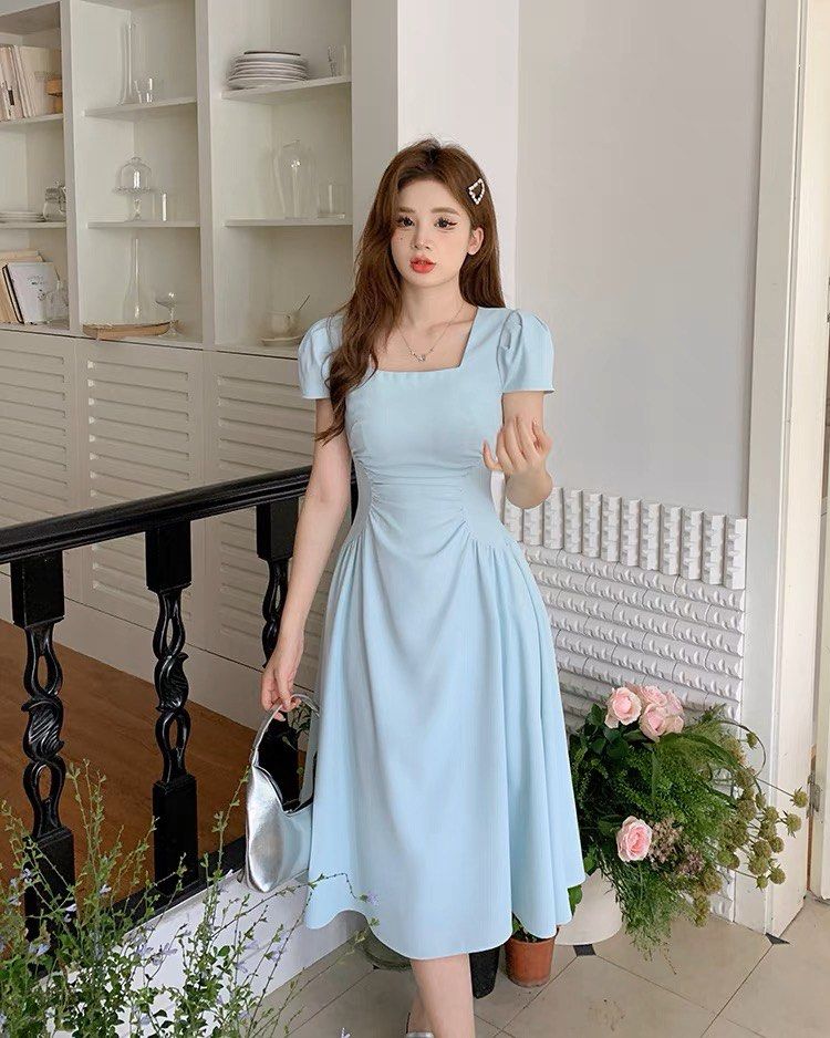 Baby blue store dress womens