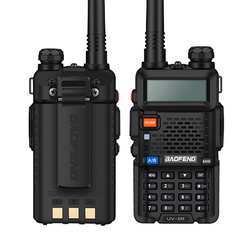 Baofeng UV-5R Walkie Talkie Dual-Segment Walkie-Talkie 5W 5km UHFVHF Portable  UV5R Two Way Radio, Mobile Phones  Gadgets, Walkie-Talkie on Carousell