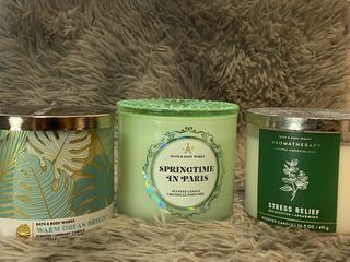 Bath & Body Works: 3 Wicks Scented Candles