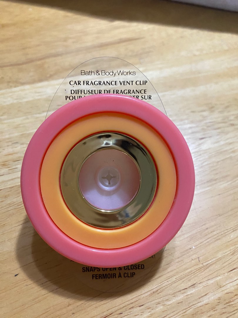 how to use bath and body works car fragrance vent clip