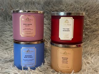 Bath And Body Works: White Barn Scented Candles