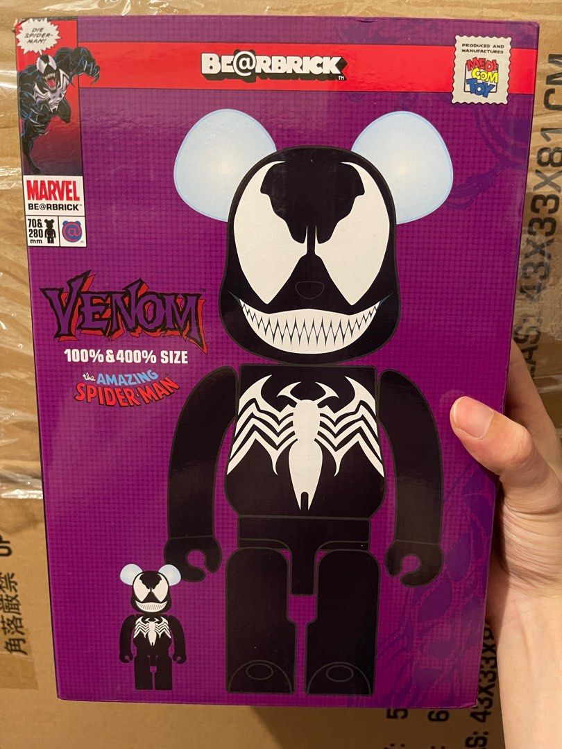 BE@RBRICK VENOM 1000％ 400% 100% SET-