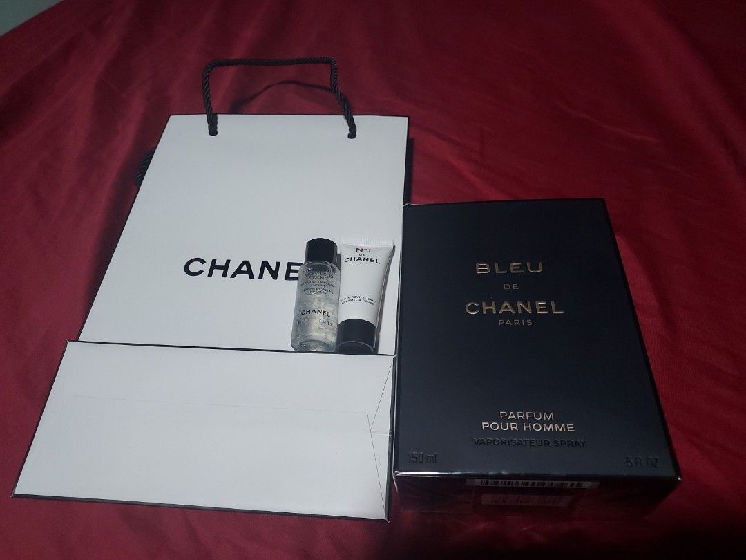 BLEU DE CHANEL PARFUM SPRAY - 150ml with receipt dated few days back,  Beauty & Personal Care, Fragrance & Deodorants on Carousell
