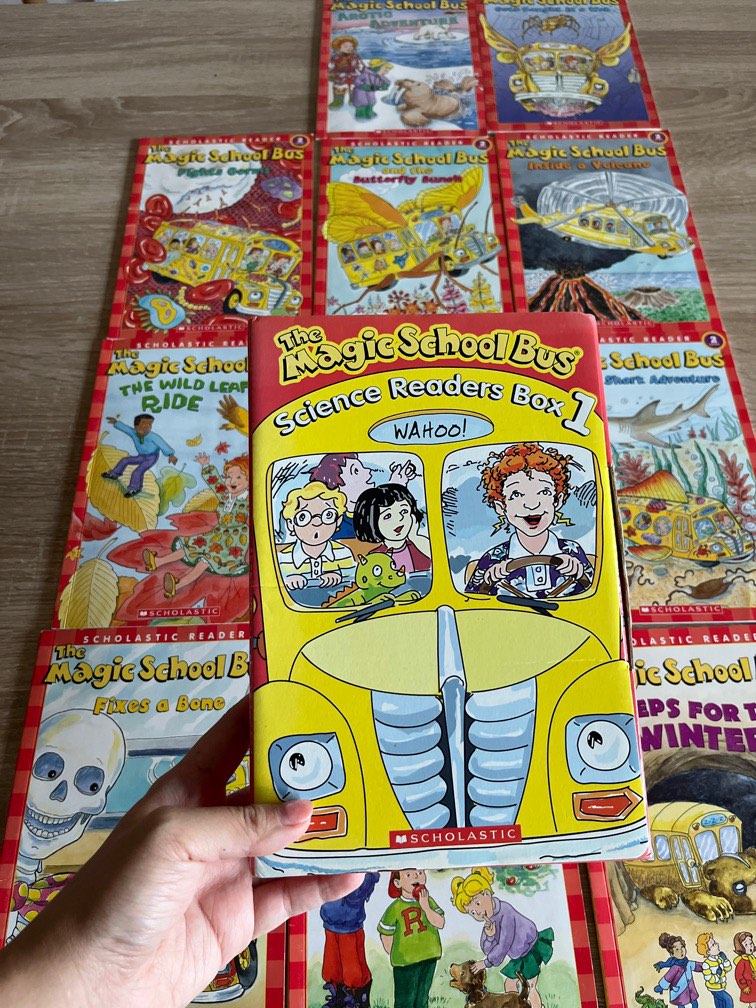 BN The Magic School Bus Science Readers Box 1 (Whole Set), Hobbies