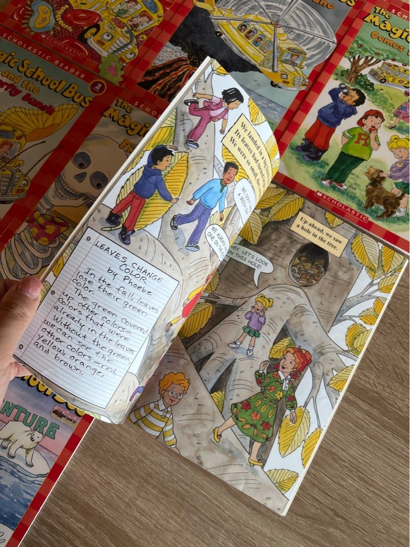 BN The Magic School Bus Science Readers Box 1 (Whole Set), Hobbies