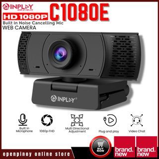 Brandnew InPlay C1080E Full HD 1080p Clip Type Webcam with Mic