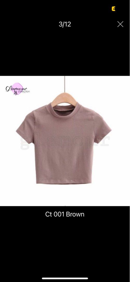 Brown Basic Top (Category: Shirts) located in Singapore. Submitted by madsci (Listing ID 1242482578, Image 1). Description: .