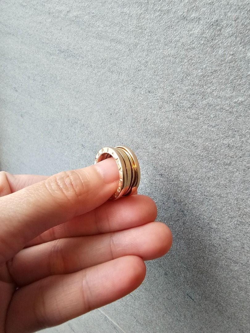Bulgari B. Zero 1 Ring Rose Gold Women s Fashion Jewelry
