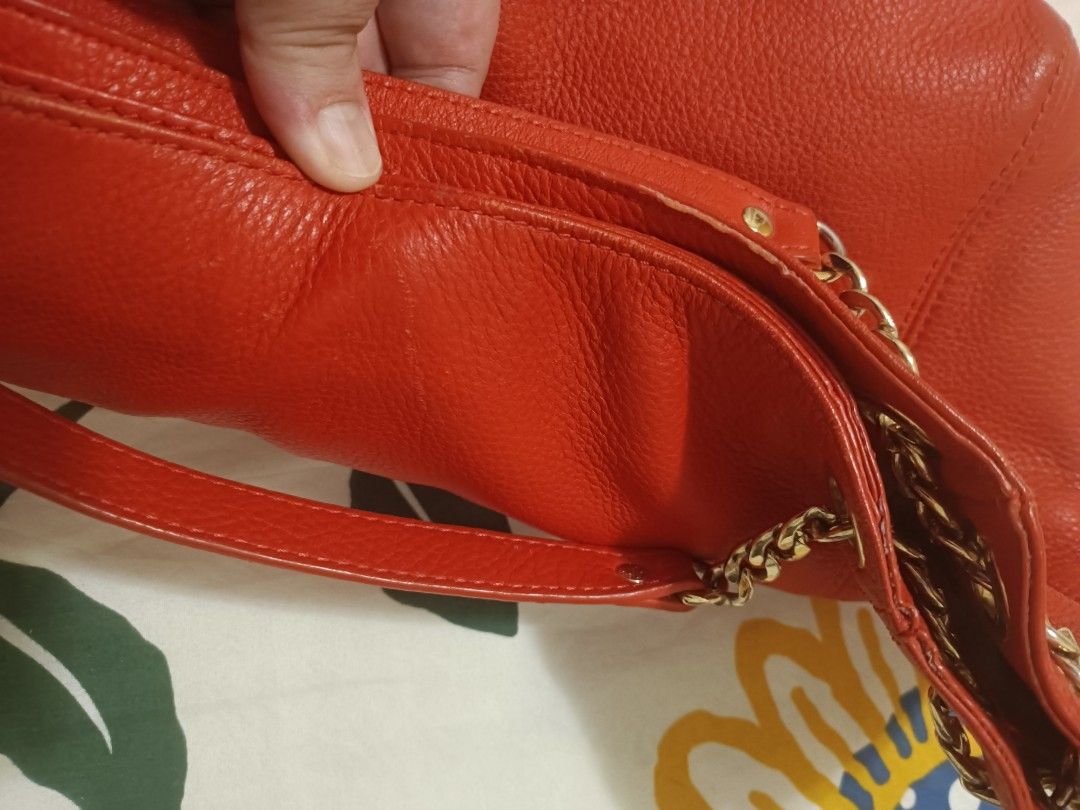 Burnt Orange Michael Kors Bag