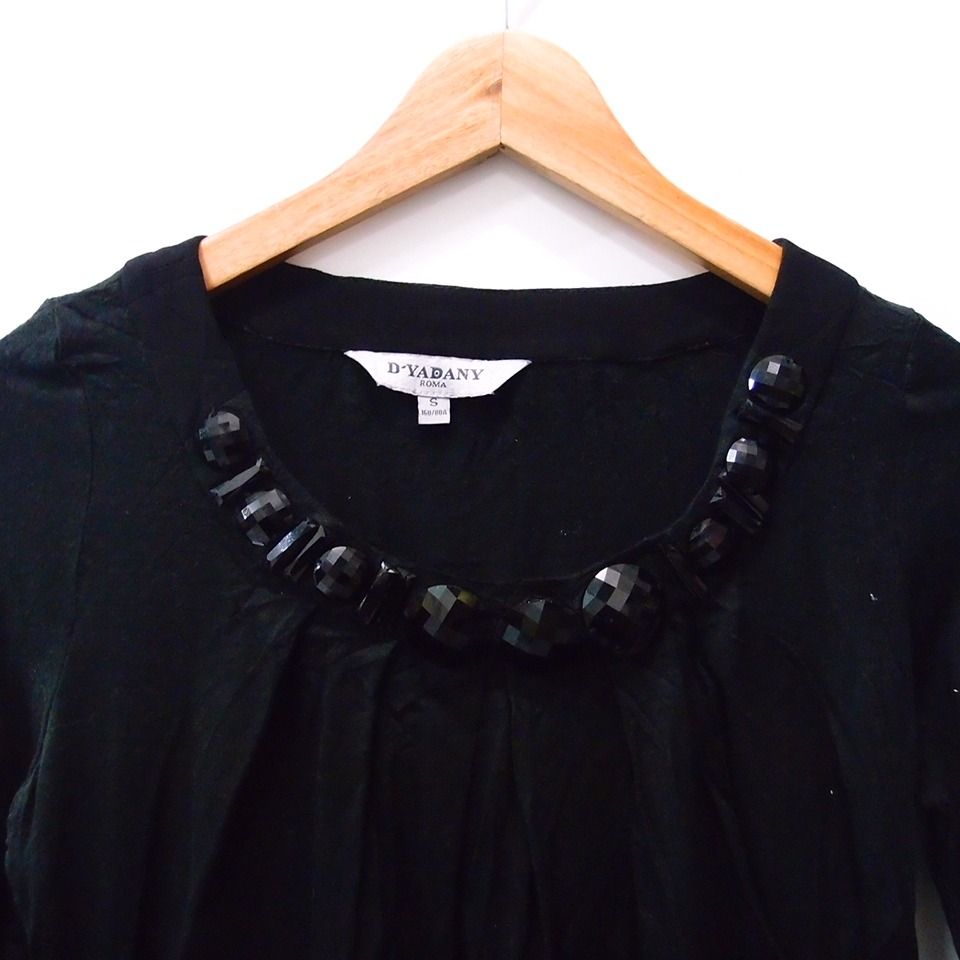 BZ393 SIZE S M BLACK LONG PREMIUM KAOS ATASAN WANITA BAJU Fesyen