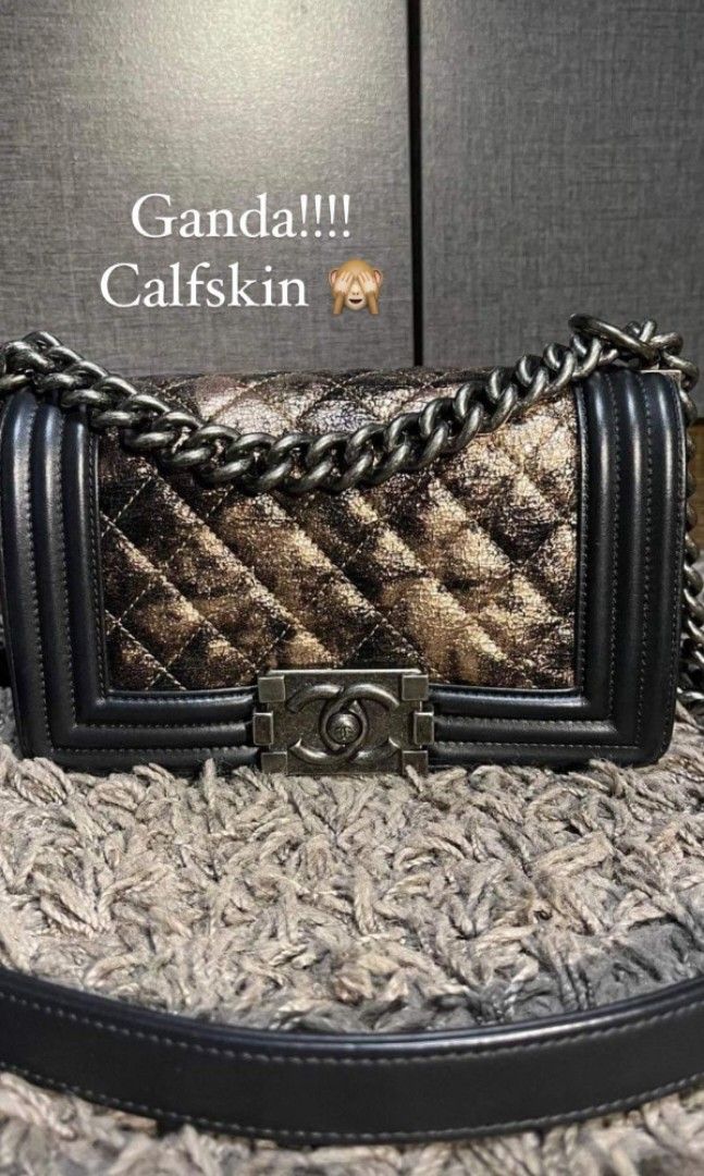 Calfskin small leboy (Category: Luxury Bags & Wallets) located in Cabadbaran. Submitted by luxurysourcedbyjinx (Listing ID 1242519468, Image 1). Description: .