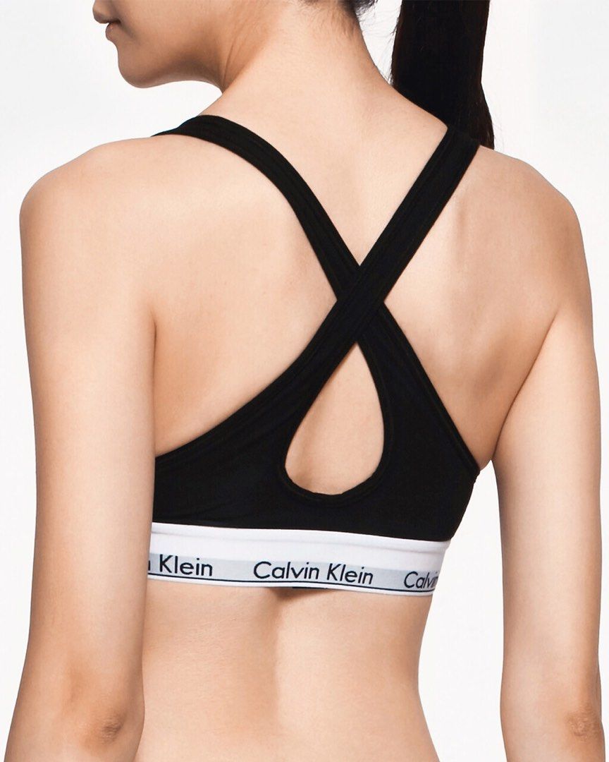 Calvin klein plunge online bralette