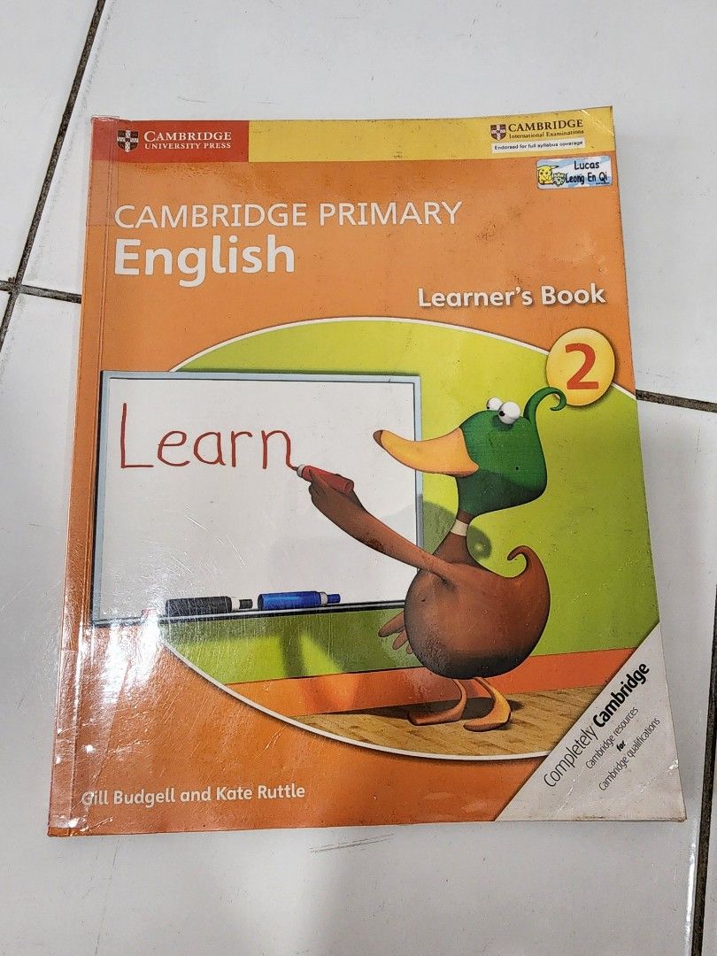 Cambridge primary english learner activity 2 hobbies toys books