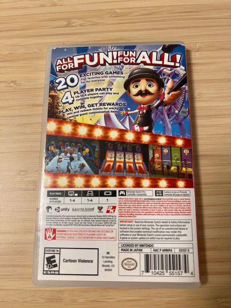 Carnival Games Video Gaming Video Games Nintendo on Carousell
