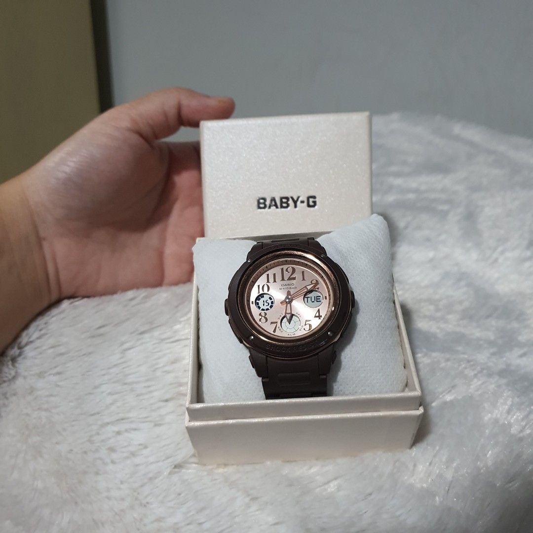 CASIO ORIGINAL CASIO BABY G BGA 150PG 5B1DR JAM TANGAN WANITA