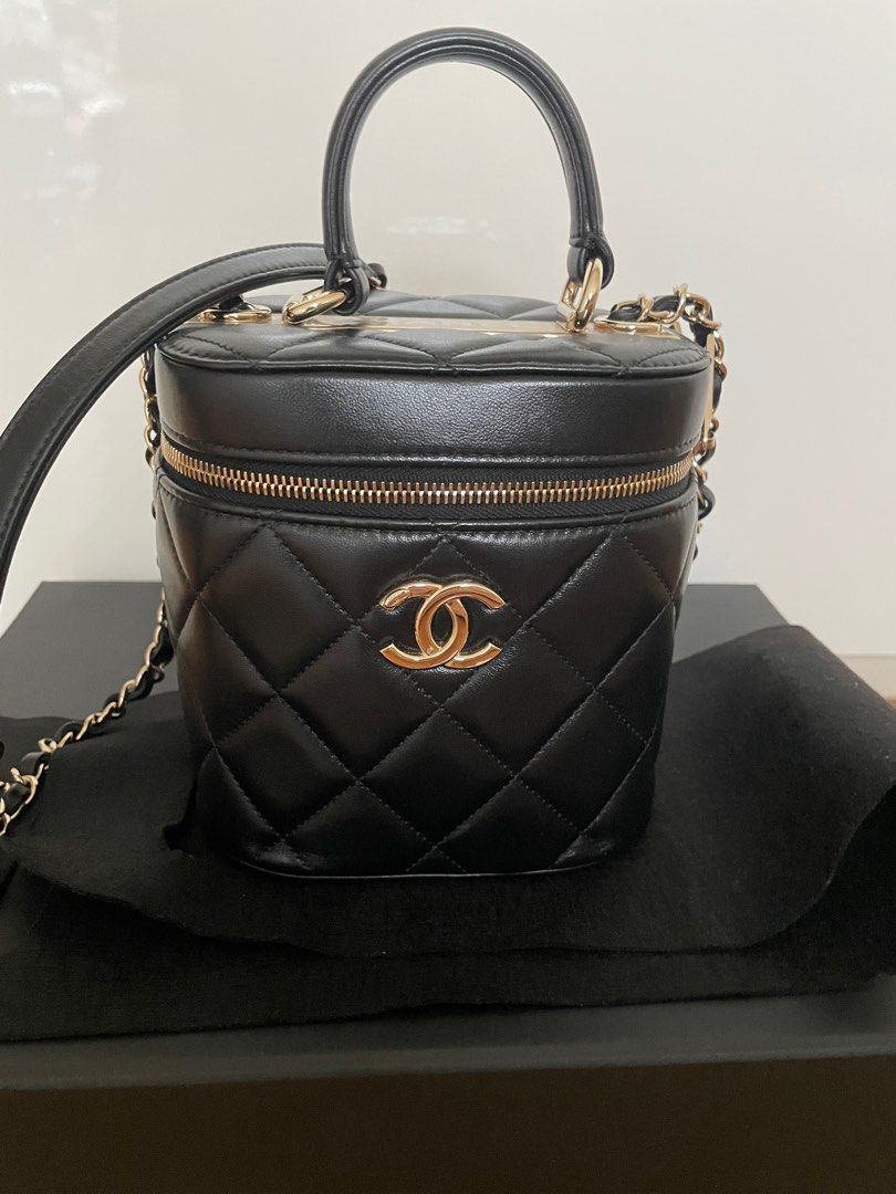 Chanel CC Trendy Bucket Bag Luxury Bags Wallets on Carousell