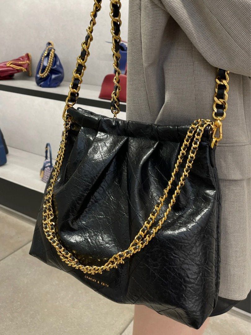Double top chain bag