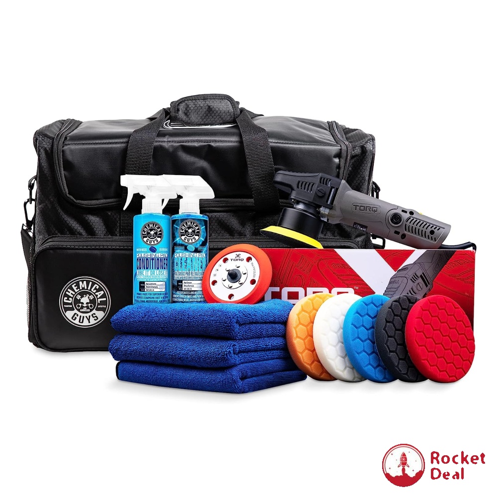 Chemical Guys HOL351 TORQX Complete Detailing Kit with Arsenal Range