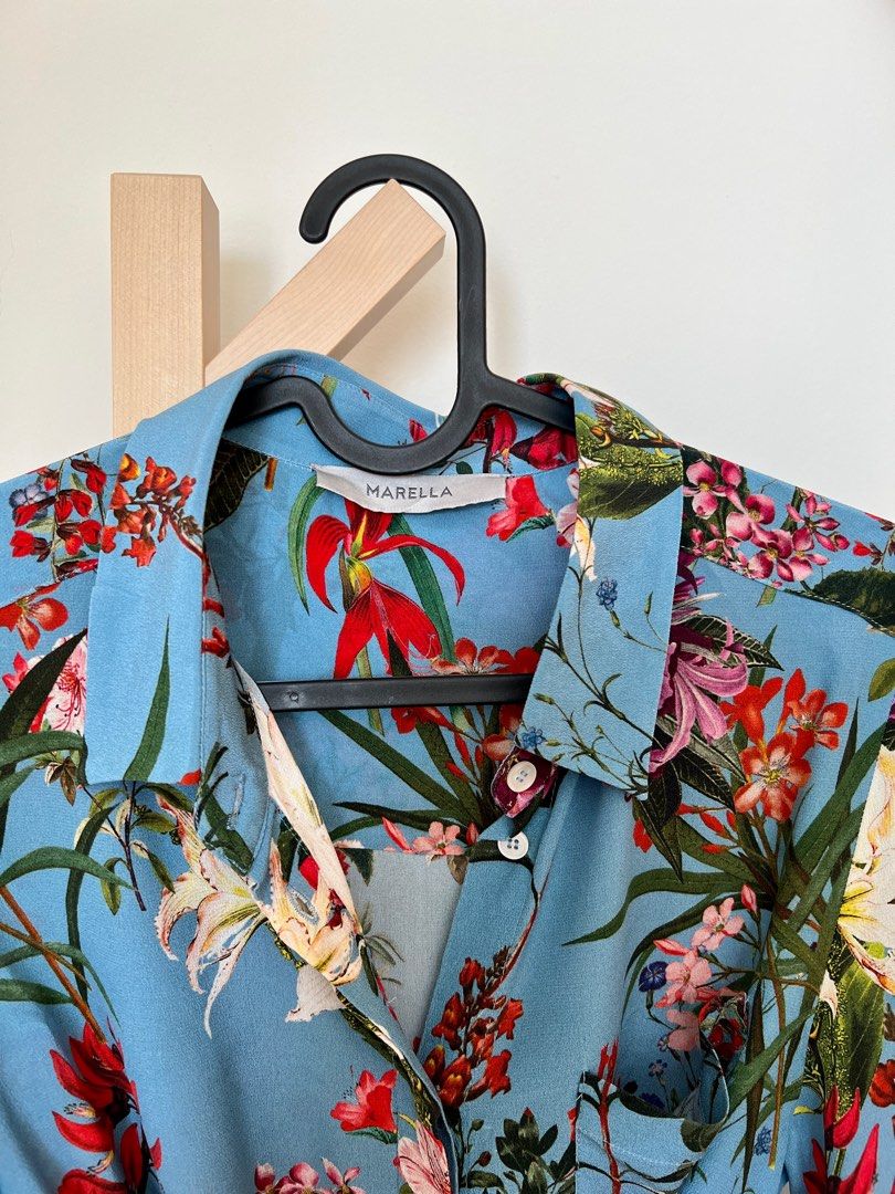 Marella floral cheap print dress