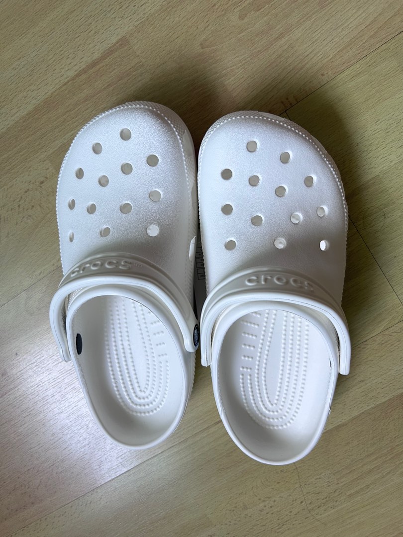 White crocs size 8 womens store