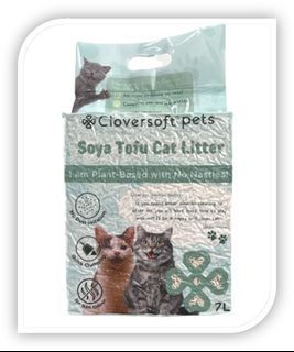 Cloversoft Soya Tofu Cat Litter Bundle TIME SALE