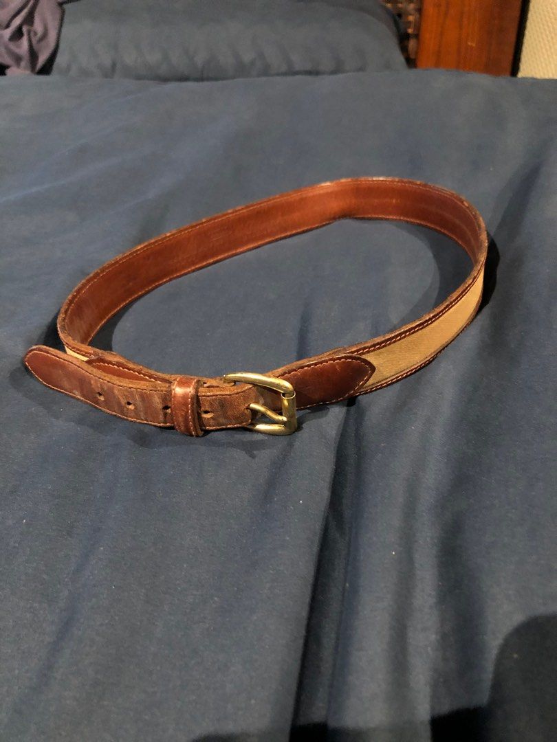authentic coach belt