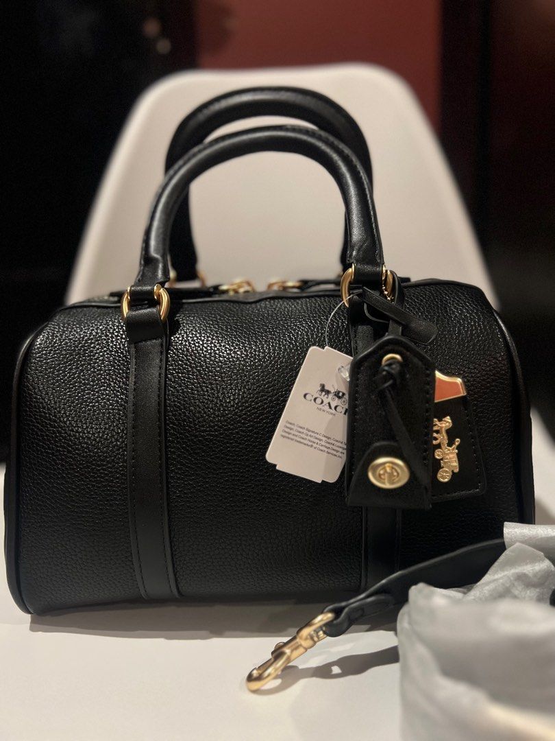 Coach doctors bag black new arrivals