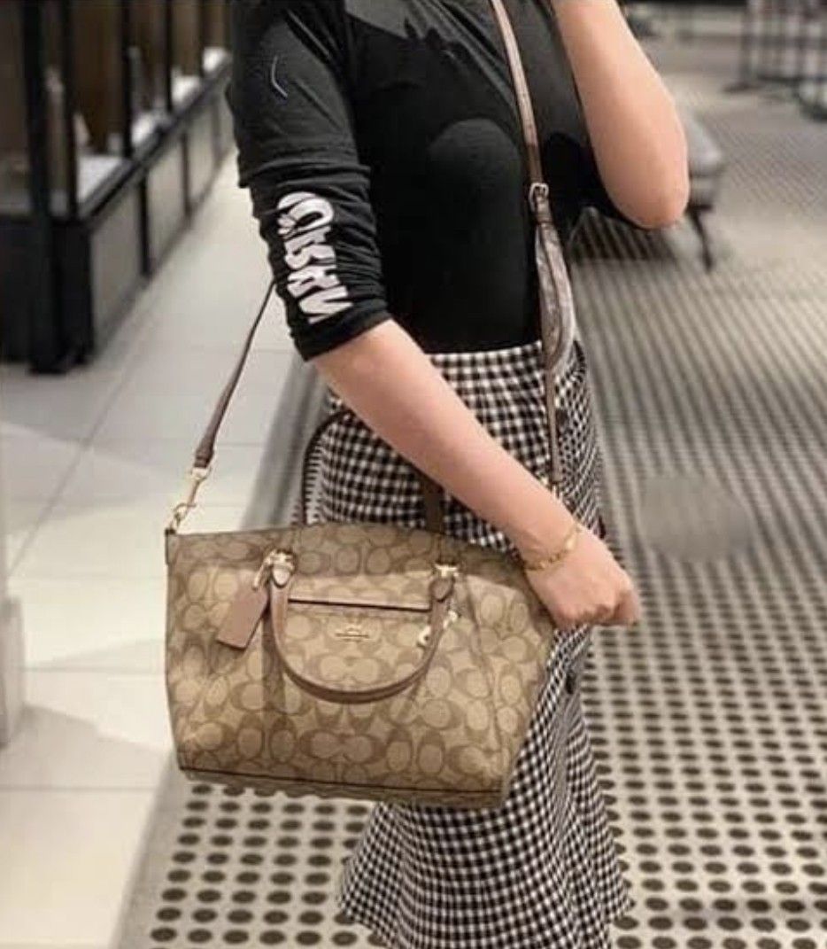 Leather Satchel Brown Coach Prairie Satchel Sale COACH® Outlet