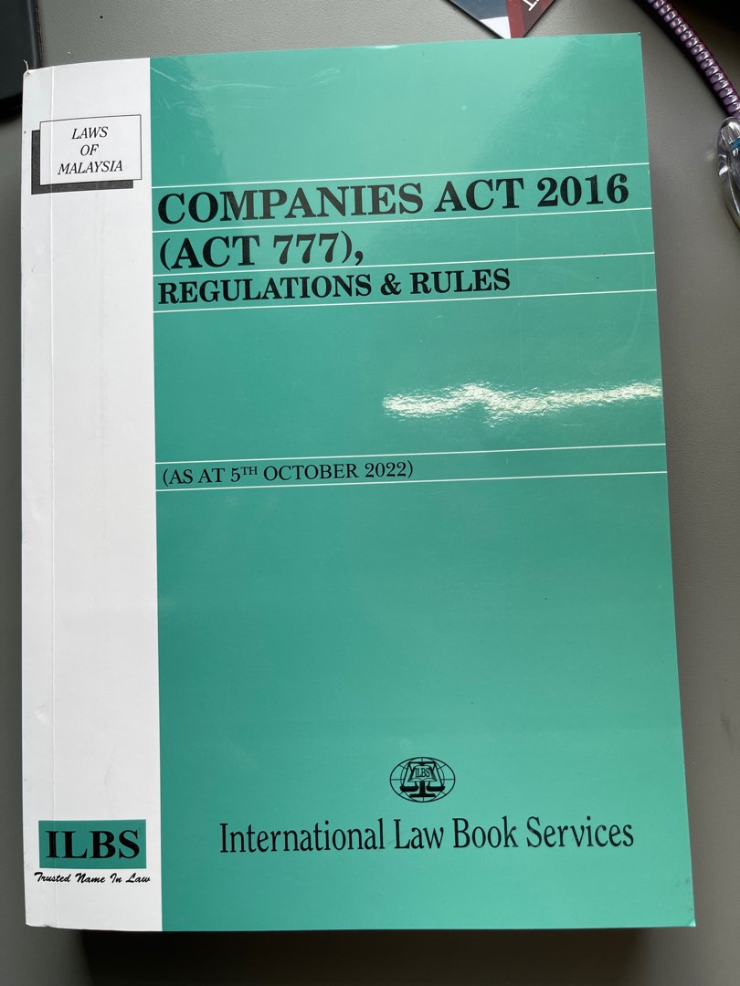 Companies act 2016, Hobbies & Toys, Books & Magazines, Textbooks on