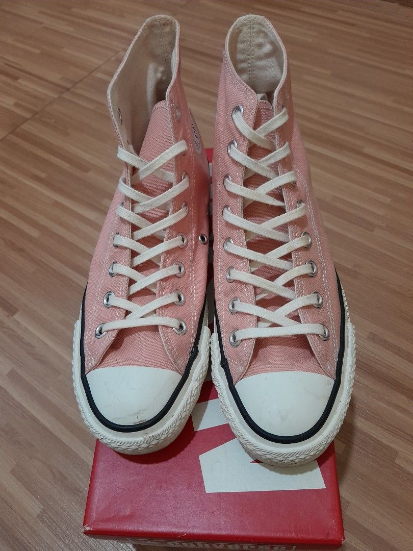 Converse all star hi pink top