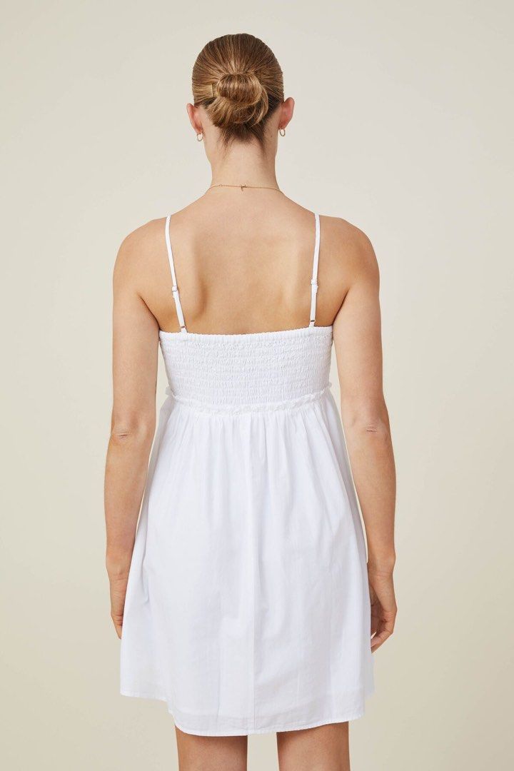 Cotton On White Mini Dress Women s Fashion Dresses