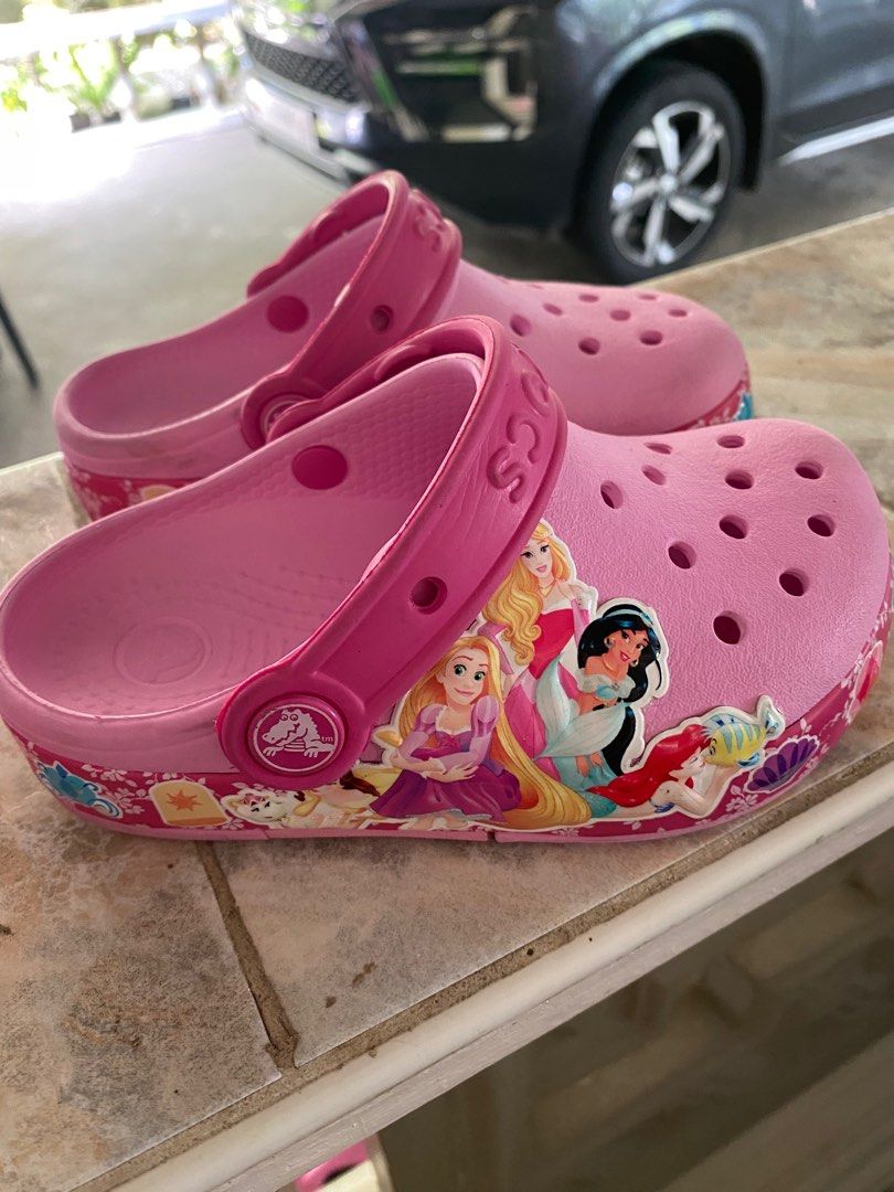 Crocs Disney Princess C10 Babies Kids Babies Kids Fashion on