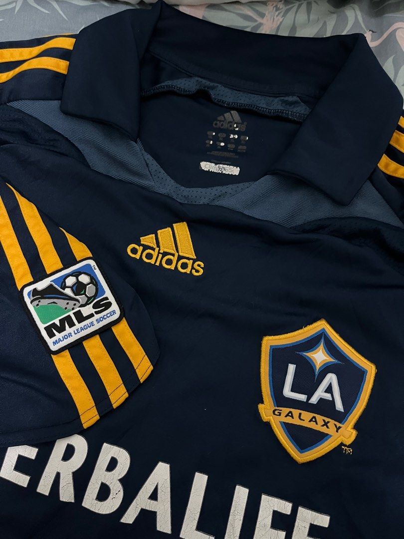 2007-08 LA Galaxy Home Shirt Beckham #23 - 9/10 - (L)