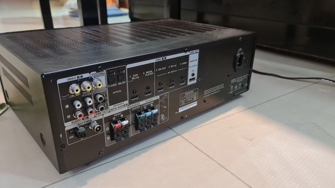 Denon AVR -X550BT, Audio, Soundbars, Speakers & Amplifiers on Carousell