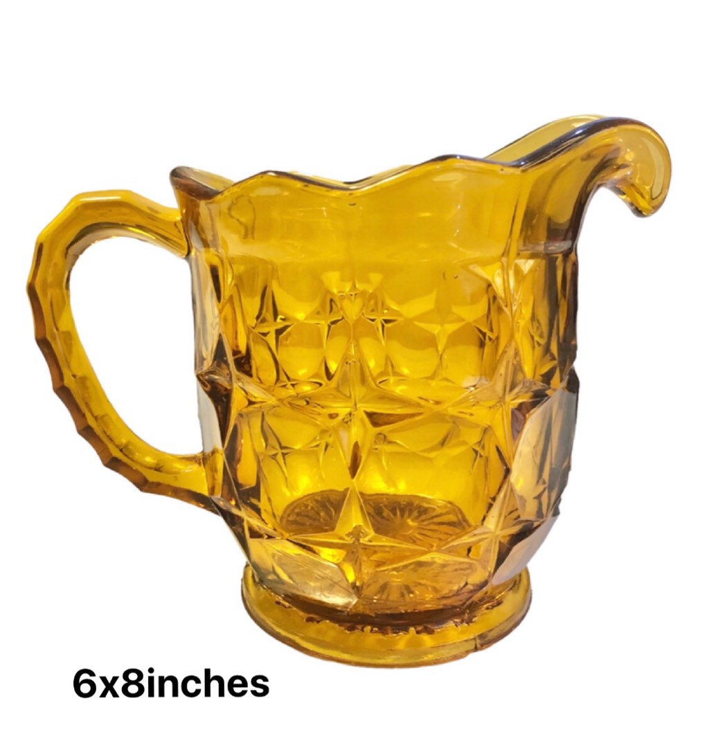 Depression Glass Pitchers on Carousell