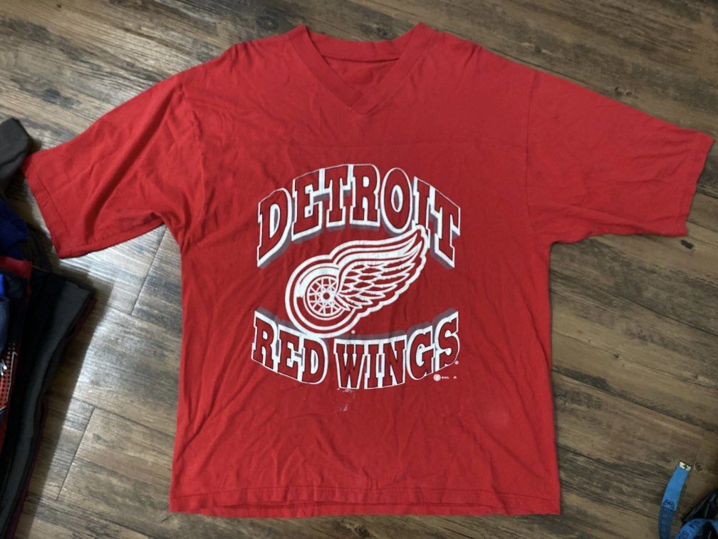 Red wings playoff shirts deals