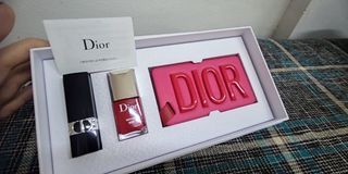 Dior Gift Set Lippie polish mirror hangtag