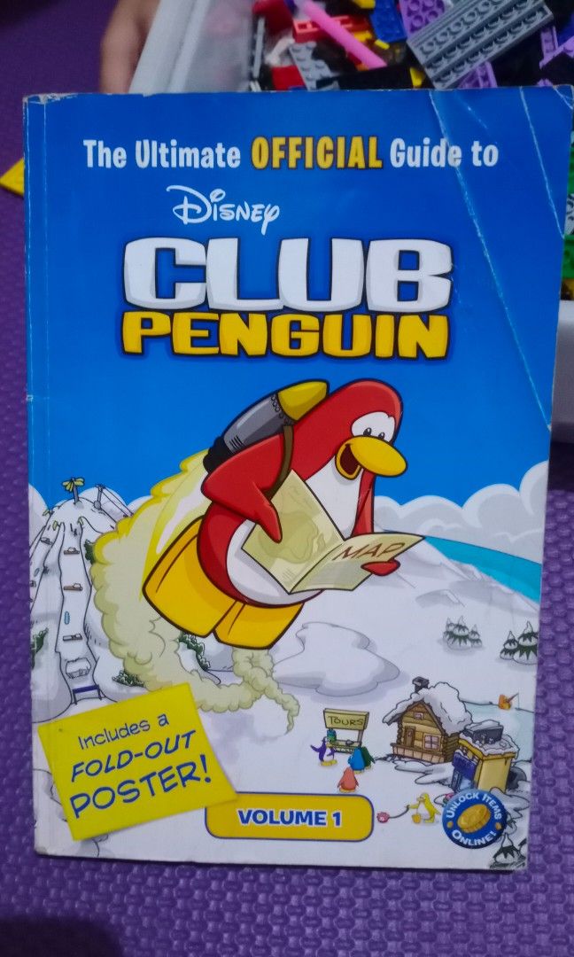 Disney Club Penguin (Category: Children's Books) located in Makati City. Submitted by decluttering_stuff101 (Listing ID 1242475430, Image 1). Description: still in excellent condition sa loob. only yung cover ang ang may signs of use..