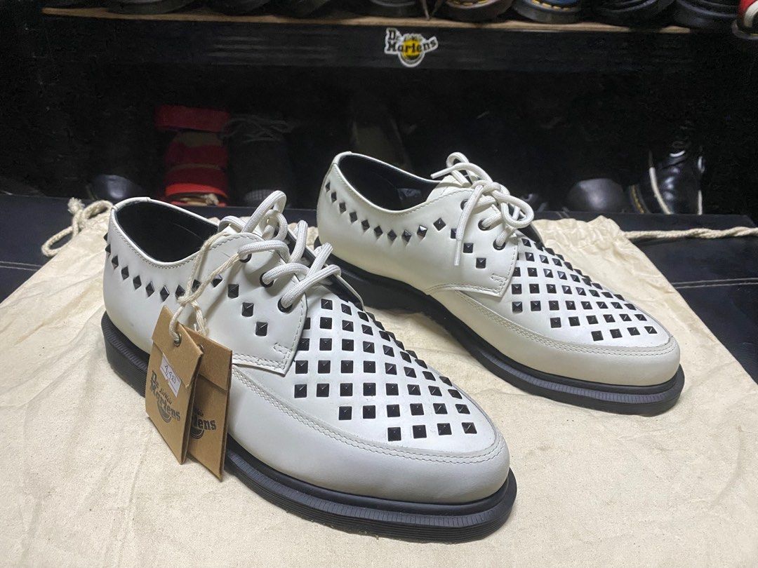 Dr martens willis creepers in oxblood clearance
