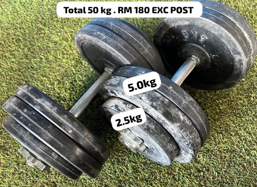 50 online kg dumbell