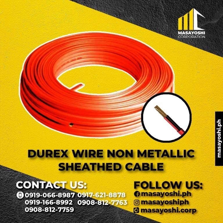 Durex Wire Non Metallic Sheathed Cable Electrical Wire Electrical