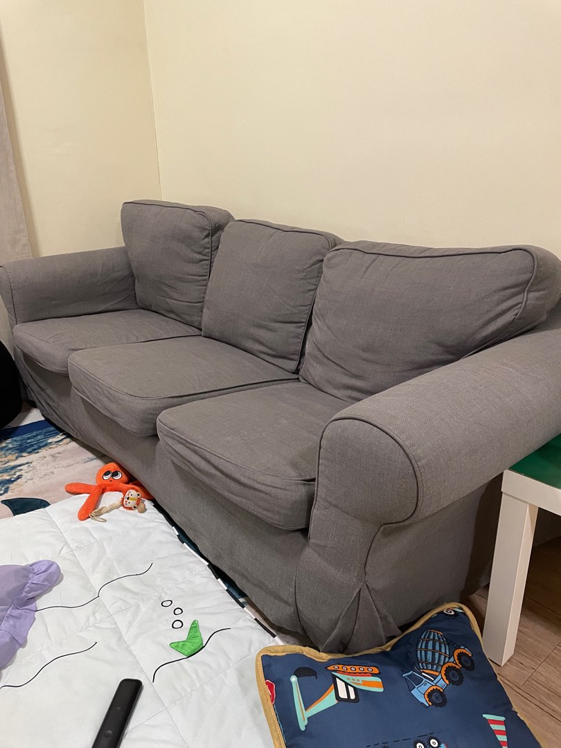 Ektorp Ikea Sofa 3 seater, Furniture & Home Living, Furniture, Sofas on