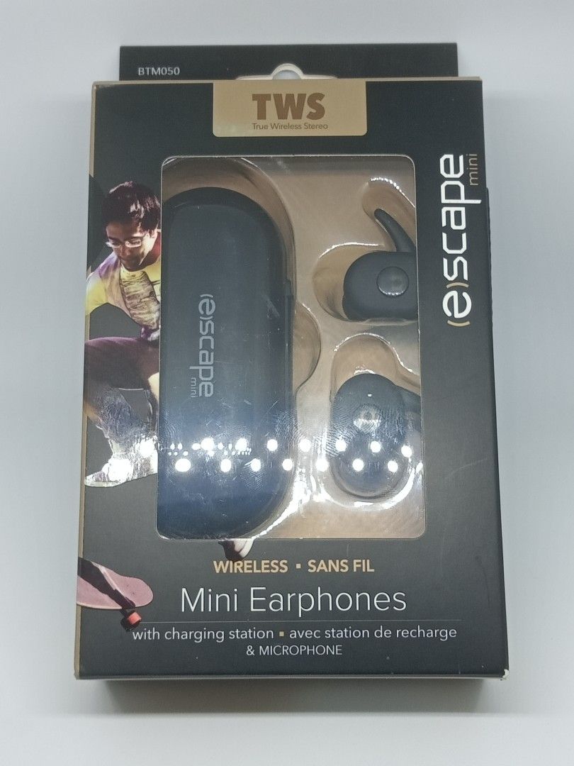 Escape BTM050 Mini Wireless Audio Earphones on Carousell