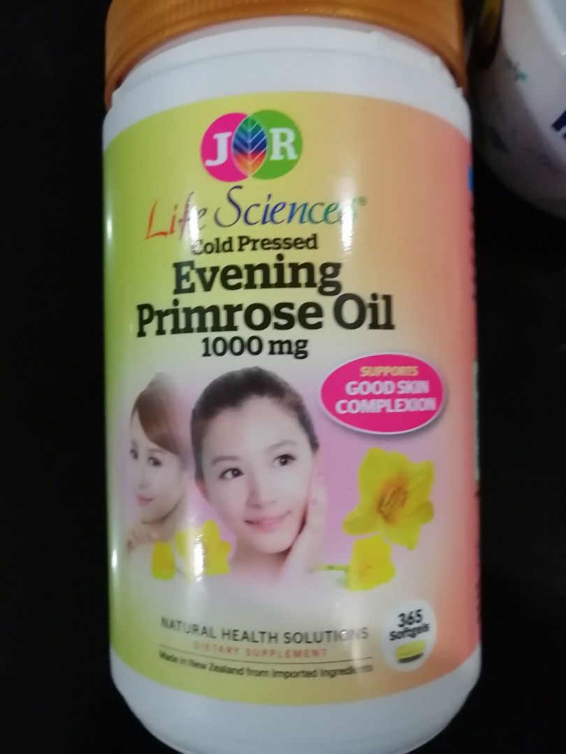 Evening primrose oil capsule, Health & Nutrition, Health Supplements