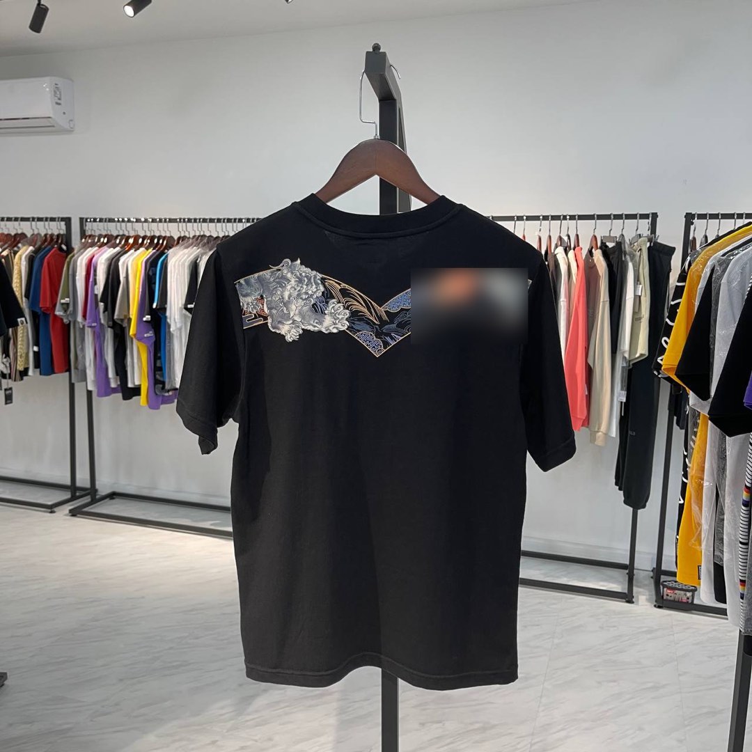 EVS 22SS KOMAINU DAICOCK PRINT T SHIRT Men s Fashion Tops Sets