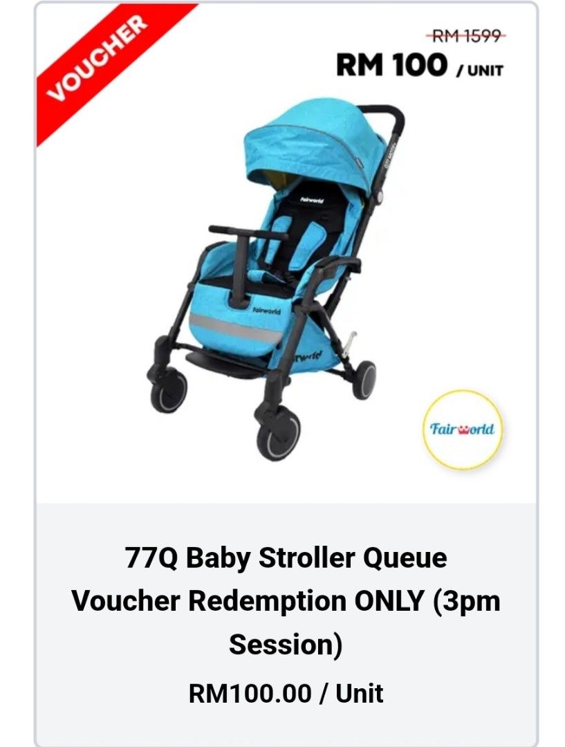 Fair world stroller sales price
